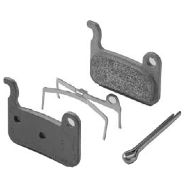 Shimano Remblokset M06TI Metal BR-M975 Zilver