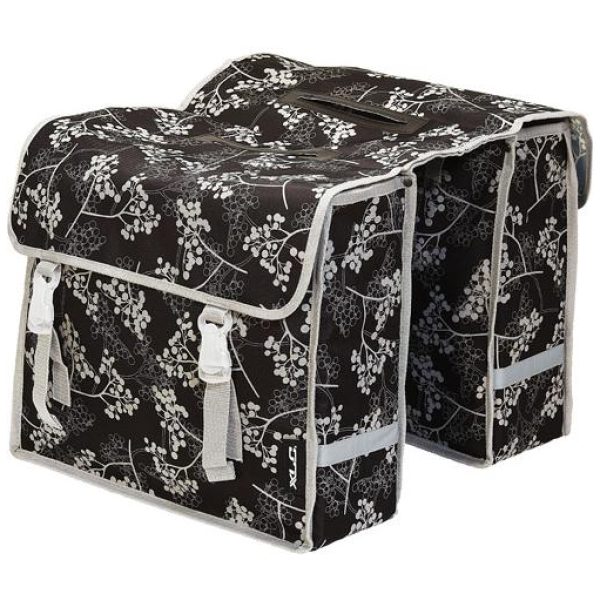 Xlc TAS DUBBEL BERRY ZWART