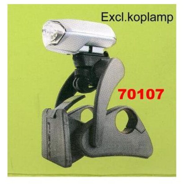 Basil MANDD BAS STUURHOUDER BASIMPLY II M/KOPLAMP BEV ZWART