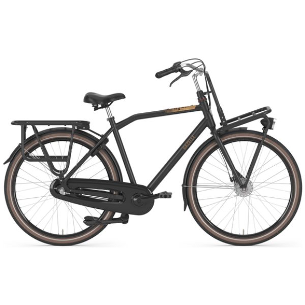 Gazelle HeavyDutyNL Black Mat Heren 2020