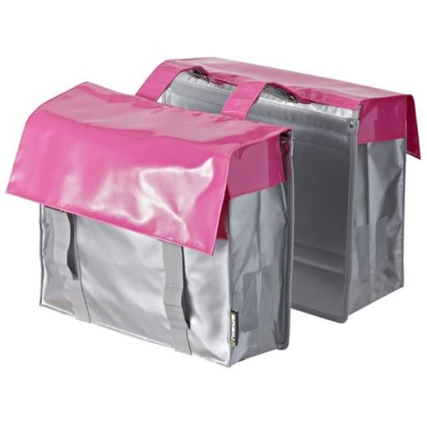 Basil dubb tas Basonyl zi / rz Zilver / Roze
