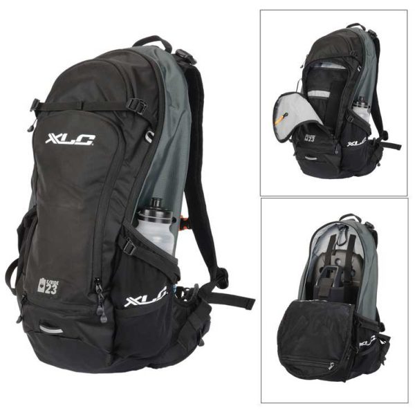 Xlc RUGTAS E-BIKE ZW/GRY Zwart/Grijs