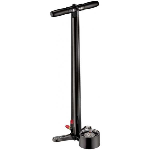 Lezyne ALLOY FLOOR DRIVE - BLACK BLACK/HI GLOSS