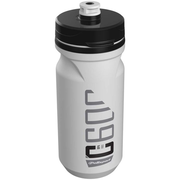 Polisport bidon C600 white/black