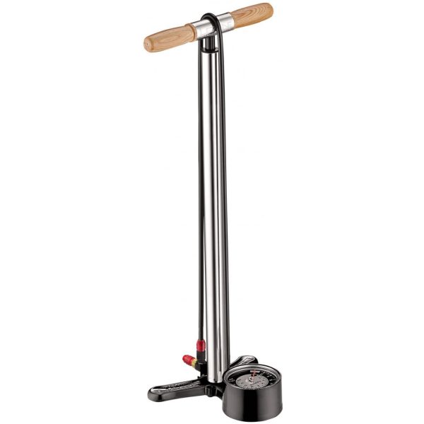 Lezyne ALLOY FLOOR DRIVE - SILVER SILVER/HI GLOSS