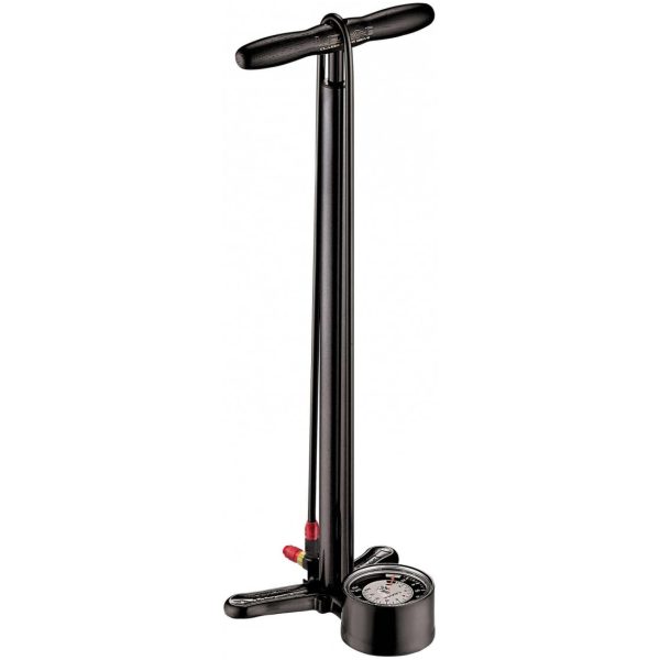 Lezyne CLASSIC FLOOR DRIVE - BLACK METALLIC BLACK