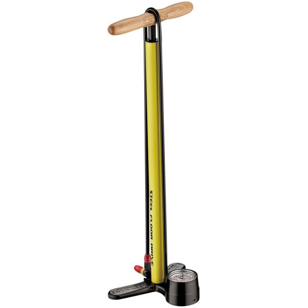 Lezyne STEEL FLOOR DRIVE PURE YELLOW