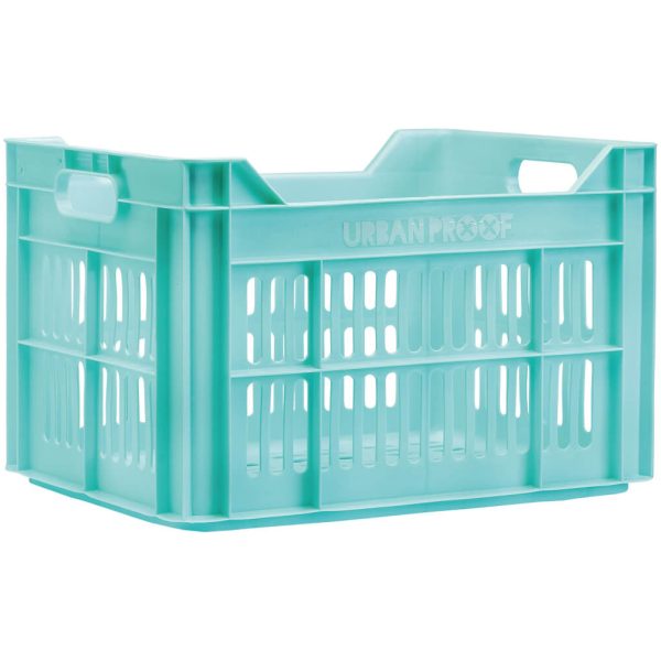 Urban Proof fietskrat 30 liter Ocean blue