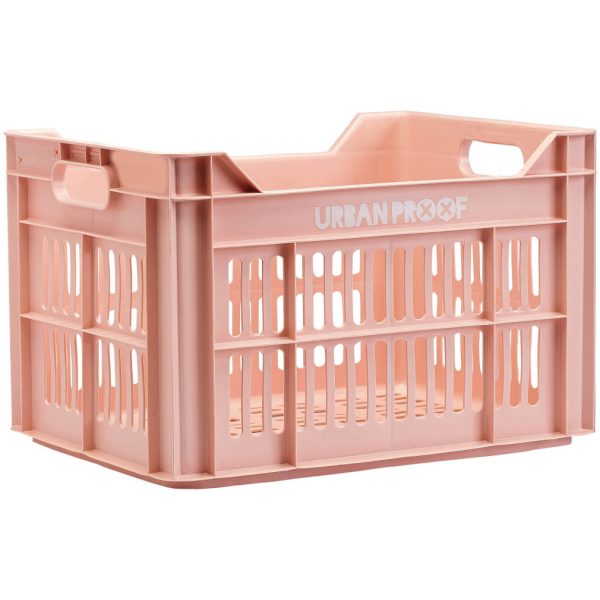 Urban Proof fietskrat 30L Pastel pink