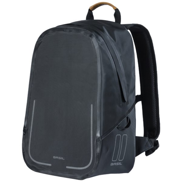 Basil RUGTAS BAS URBAN DRY ZW Black Matt