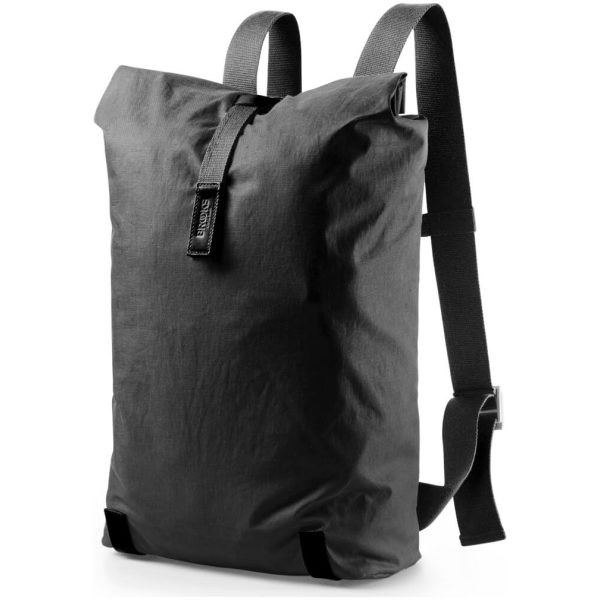 Brooks tas Pickwick linnen/black Zwart