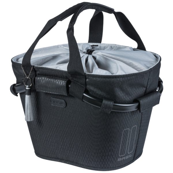 Basil mand front Noir Midnight Black