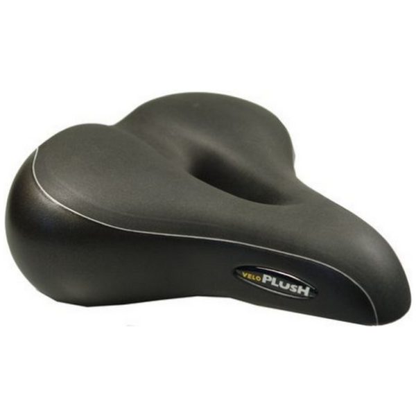 Velo zadel Plush uni breed zw/grs
