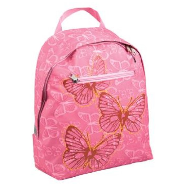Xlc TAS RUGZAK KIND MAX GIRL BUTTERFLY ROSE M/HAAK Roze