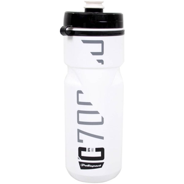 Polisport bidon C700 white/black