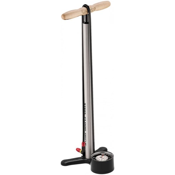 Lezyne Floor pump Steel Floor Drive Gloss Silver