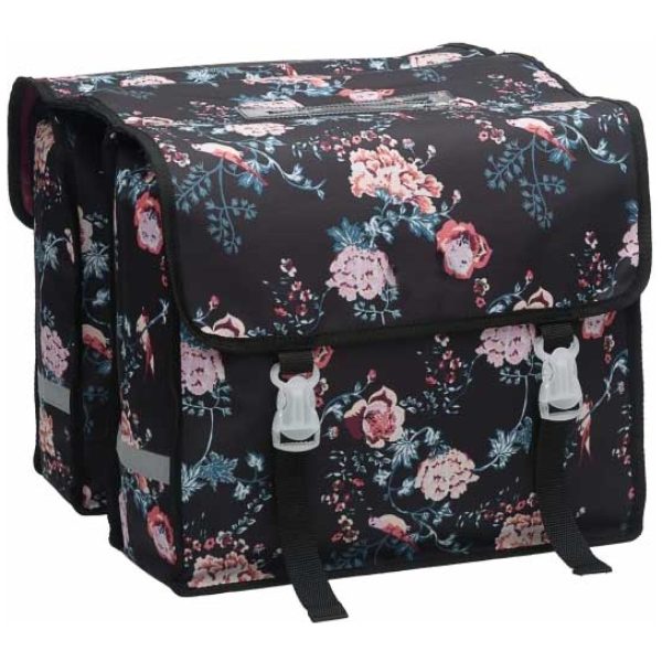 New Looxs TAS FIORI DUBBEL * Z/LOGO* Ella Black