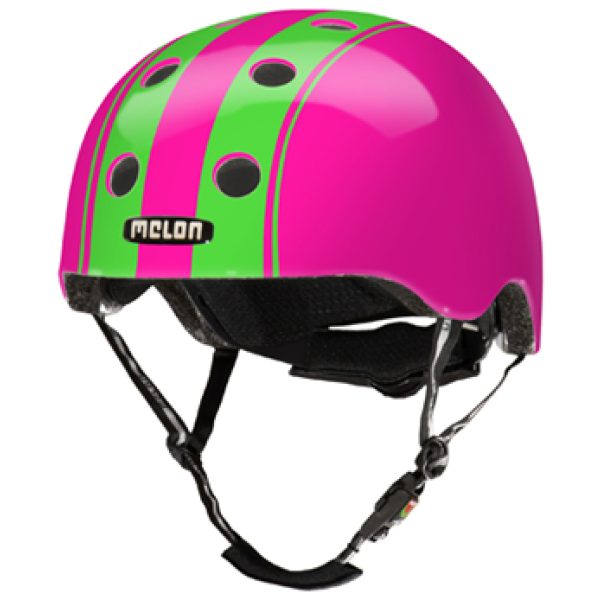 Helm Melon Double Green Pink M-L (52-58cm) groen/roze