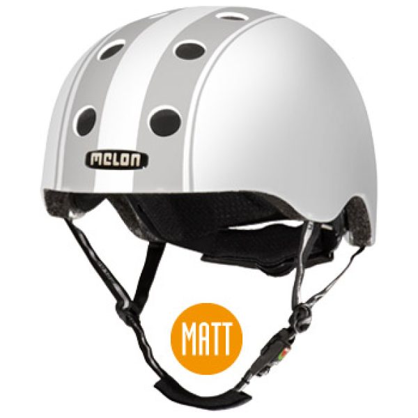 Melon Helm Decent Double Grey XXS-S (46-52cm) wit Decent Double Grey Matt