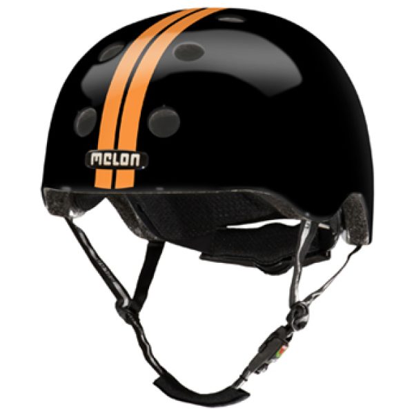 Helm Melon Straight Orange Black XL-2XL(58-63cm)oranje/zw