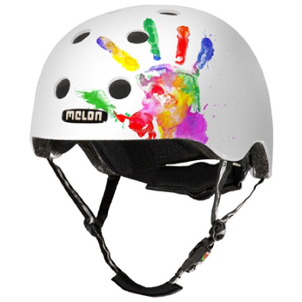 Melon Helm XL-2XL (58-63cm) wit Handprint
