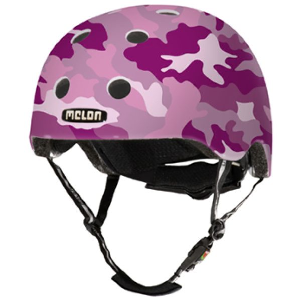Helm Melon Camouflage Pink M-L (52-58cm) roze