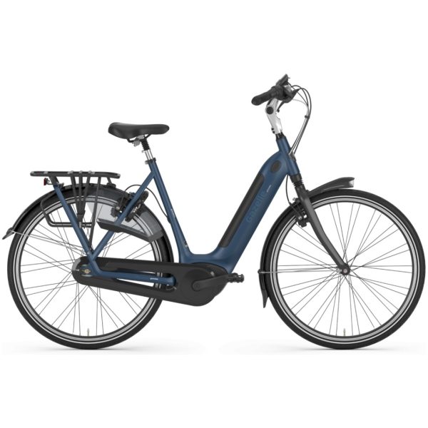 Gazelle Grenoble C8 HMB Mallard Blue Mat Lowstep