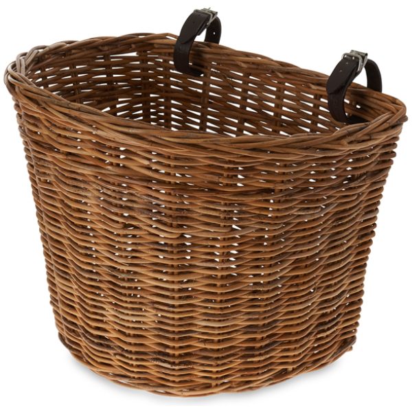 Basil mand riet Darcy 42L naturel 39x34x32cm Bruin