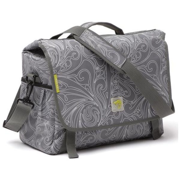 New Looxs NL tas 106 Mondi Joy isis grey Grijs / Wit