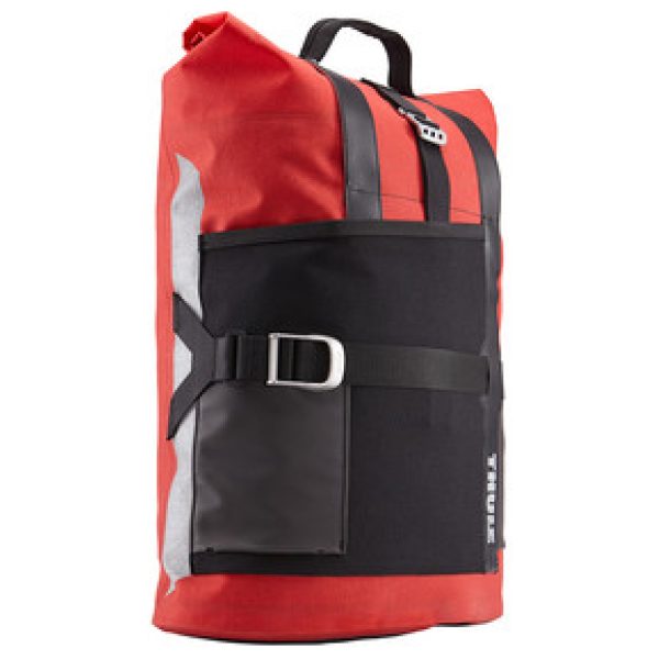 Pack N Pedal tas Commuter uni rd Rood / Zwart