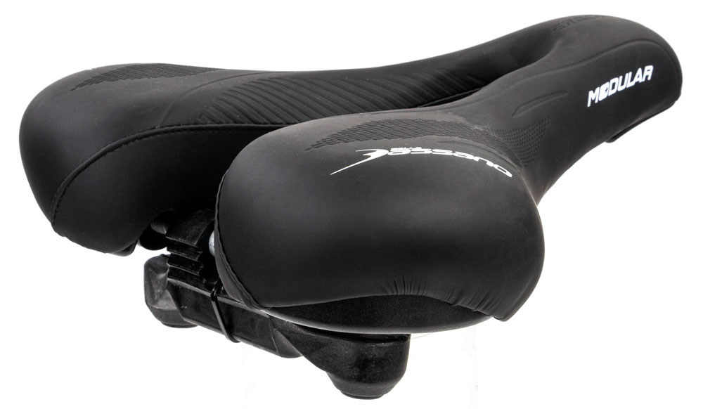 Selle Bassano Modular EL Zwart - Davy's Bike Store