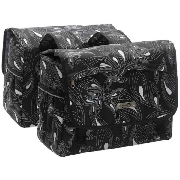 New Looxs NL dubb tas Mondi Joy Peacock zw Zwart