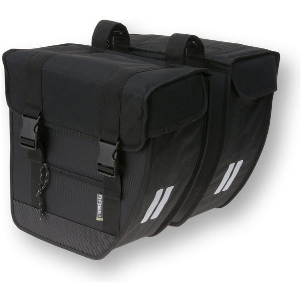 Basil TAS DUBBEL TOUR XL ZW 40L Zwart