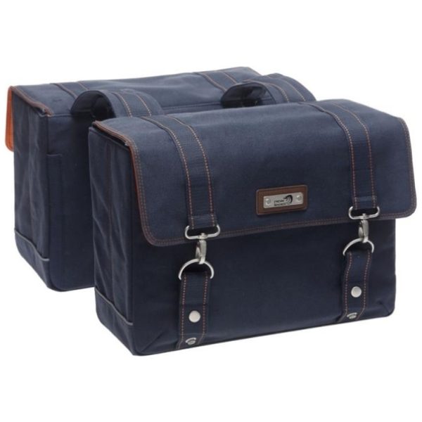 New Looxs NL dubb tas Mondi canv bl Blauw