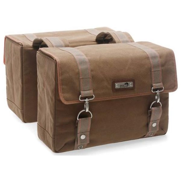 New Looxs NL dubb tas Mondi canv brn Bruin