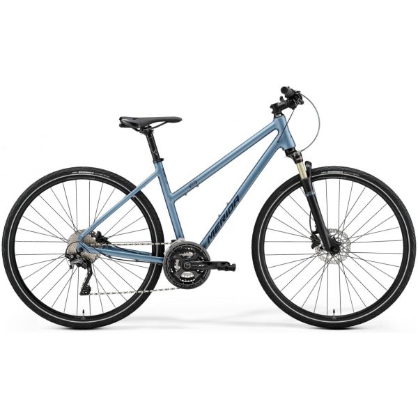 Merida Crossway XT-Edition Lady Matt Steel Blue DAMES 2021