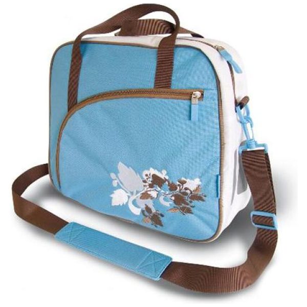 Basil tas Prima V bl/wt BLAUW WIT