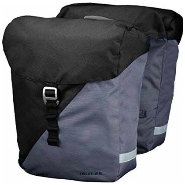 Racktime TAS RT VIDA DUBBEL ZW/GRY Carbon Black/Stone Grey