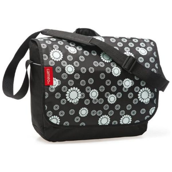 Cameo tas messenger Zwart Circle