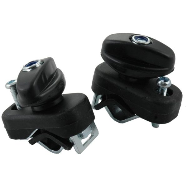 Bobike bevestigingsknop set 3-groef Maxi Zwart