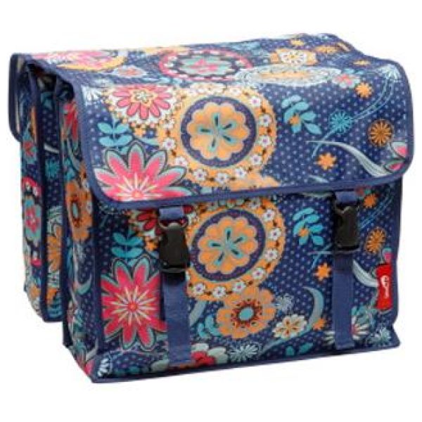 New Looxs TAS FIORI DUBBEL FLORI BLAUW FLORI BLAUW / BLUE