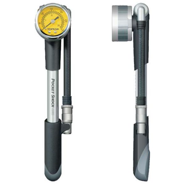 Topeak susp pomp PocketShock DXG+m Zwart