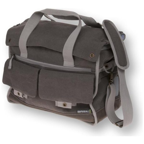 Basil TAS WEEKEND D'AZUR ZAND CANVAS 23L SAND