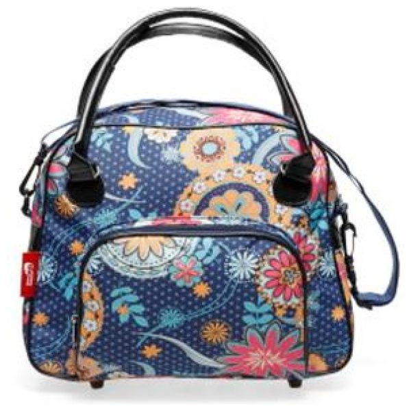 New Looxs TAS BOLSA ENKEL FLORI BLAUW FLORI BLAUW / BLUE