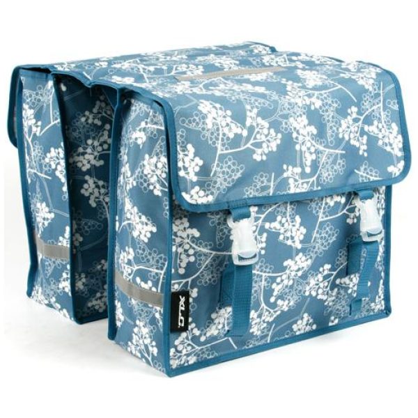 Xlc TAS DUBBEL BERRY DARK BLUE DONKER BLAUW