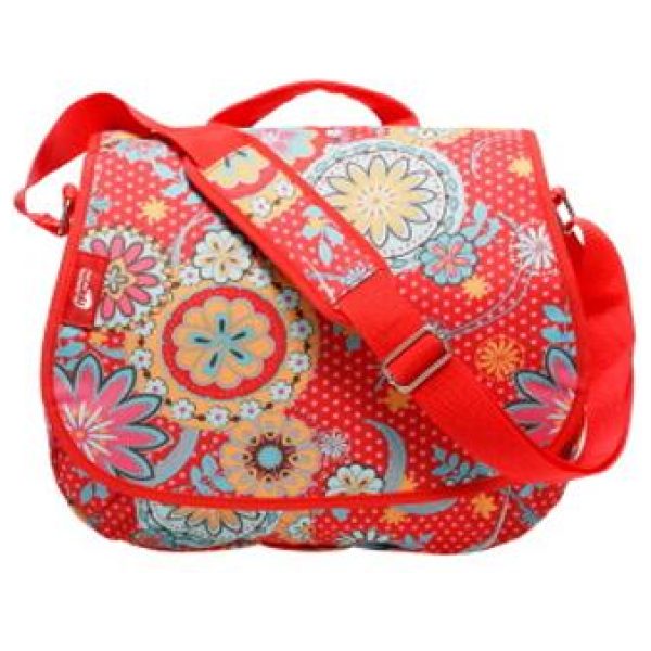 New Look NL tas 25 Senora Fiori red FLORI ROOD / RED