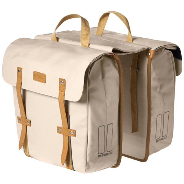 Basil TAS BAS PORTLAND SLIMFIT DUBBEL CREME 29L Cr??me