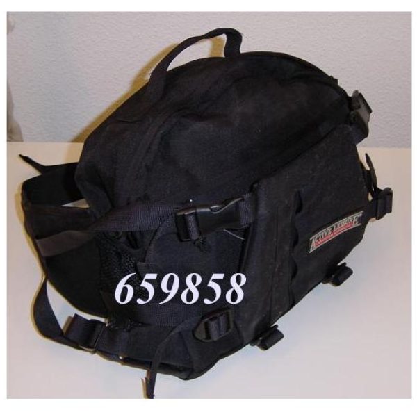 Merkloos TAS ACT HEUPTAS L 3808 ZWART