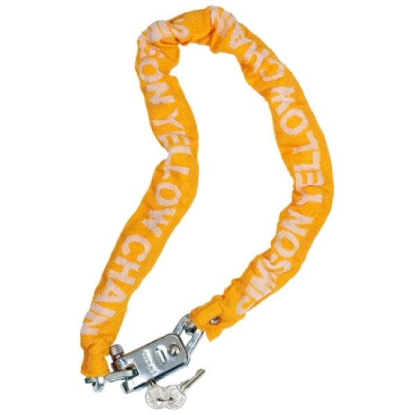Simson kettingslot Yellow chain 7x 90 Geel