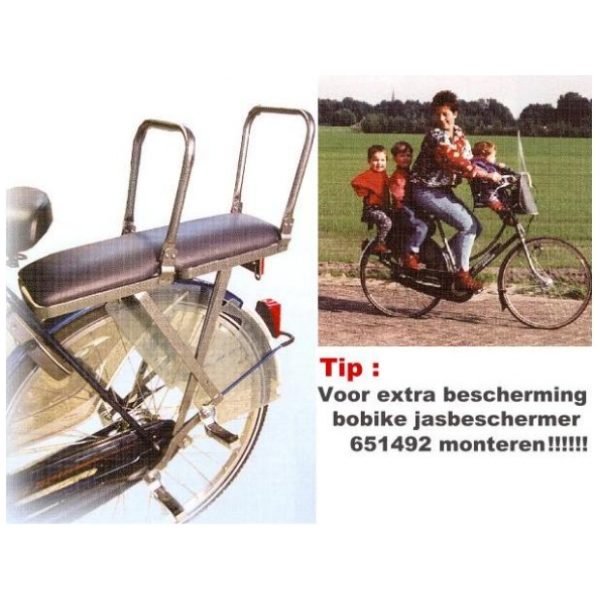 Unbranded DUO DUBBELZITTER FIETS A Grijs